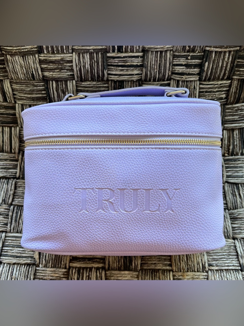TRULY Lilac Cosmetic Bag